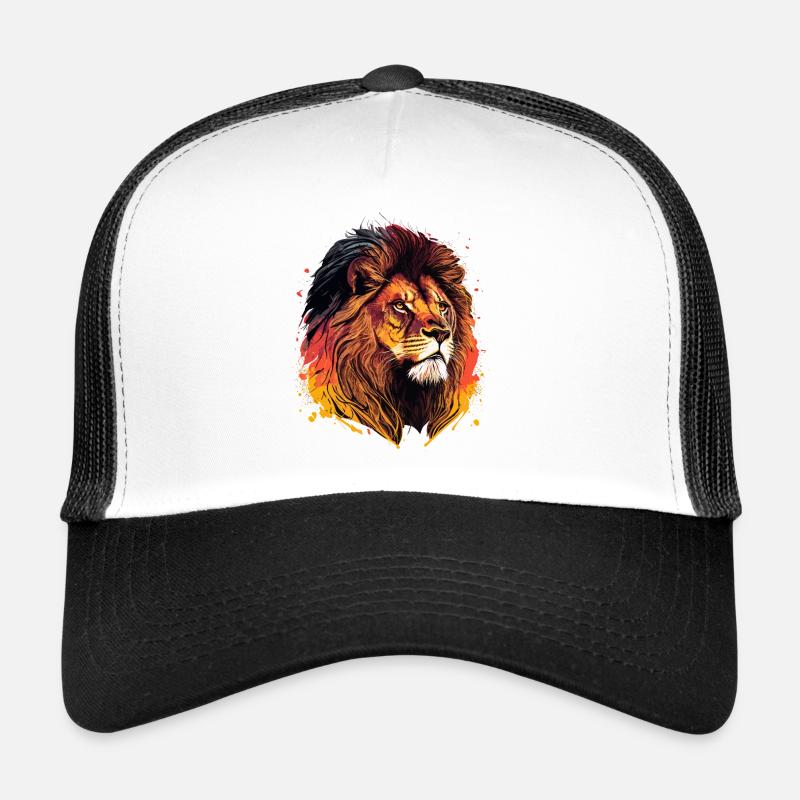 Drapeau allemand Tête de Lion Casquette trucker 
