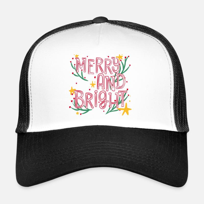 merry and bright Trucker Cap