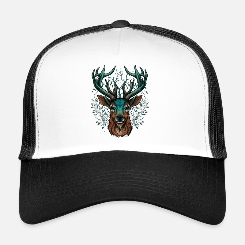 Deer Head Trucker Cap