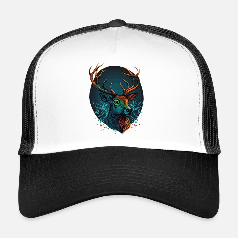 Hirschkopf Design Trucker Cap