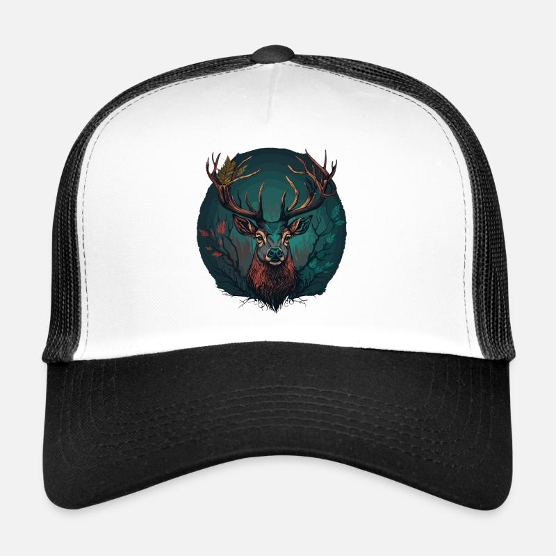 Deer Head Trucker Cap
