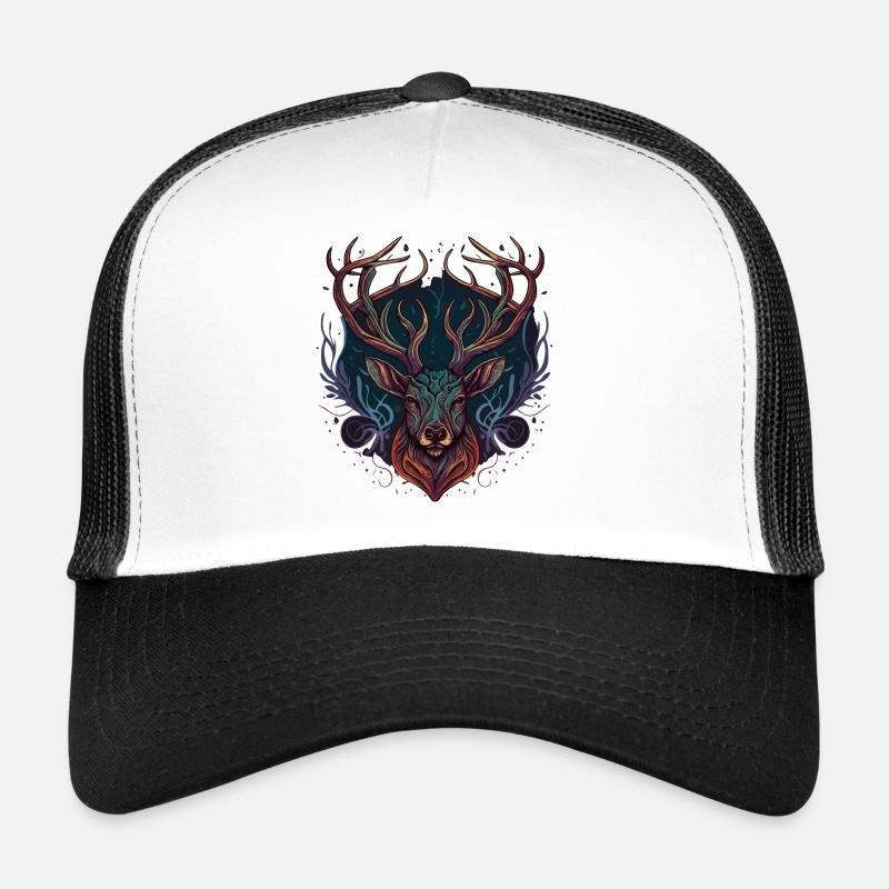 Deer Bow Hunter Trucker Cap