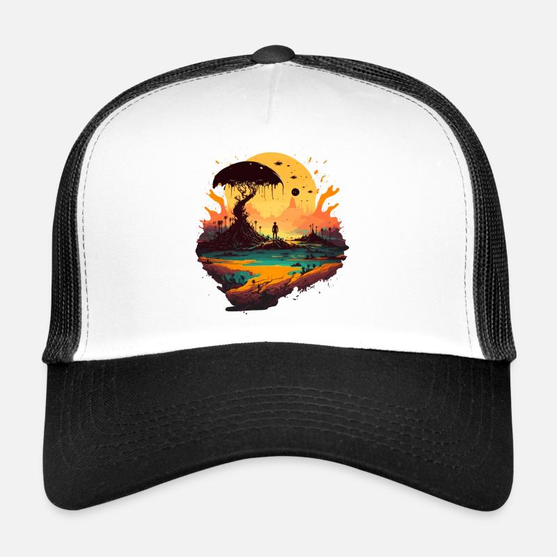 alien society Trucker Cap