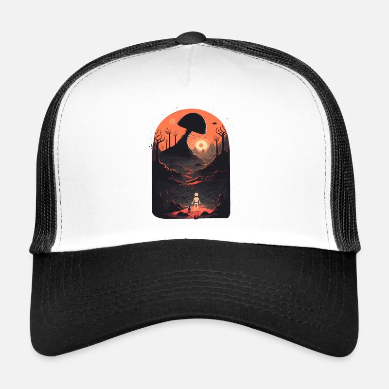 Monde extraterrestre Casquette trucker 