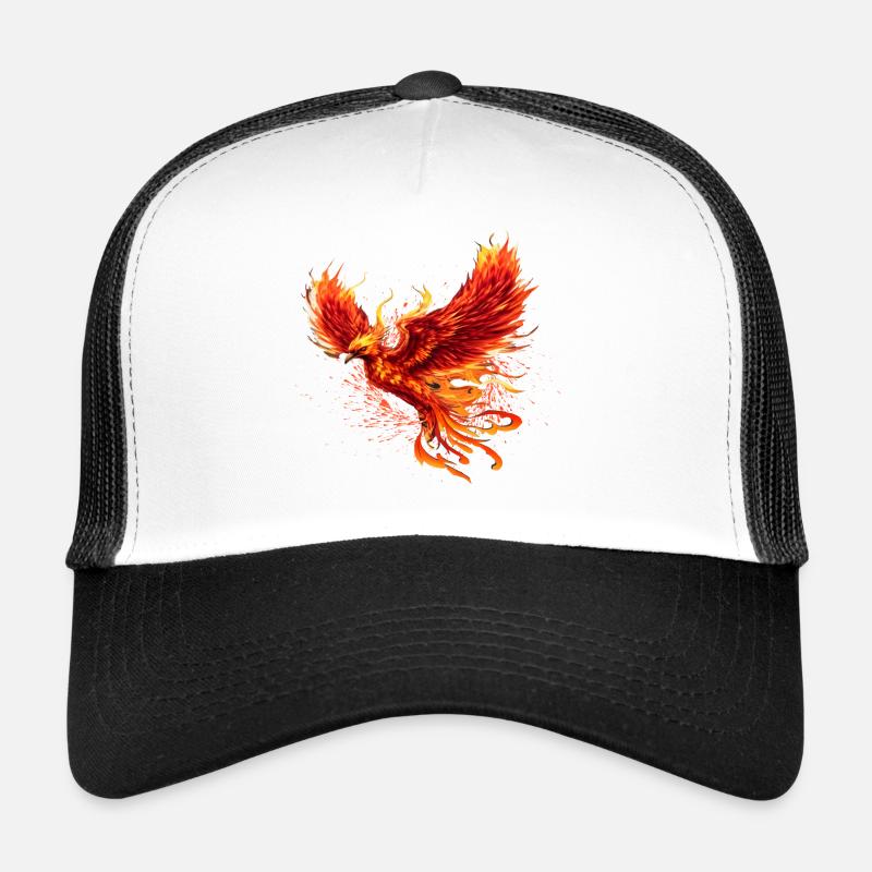 Phoenix Firebird majestätisches Krafttier Trucker Cap
