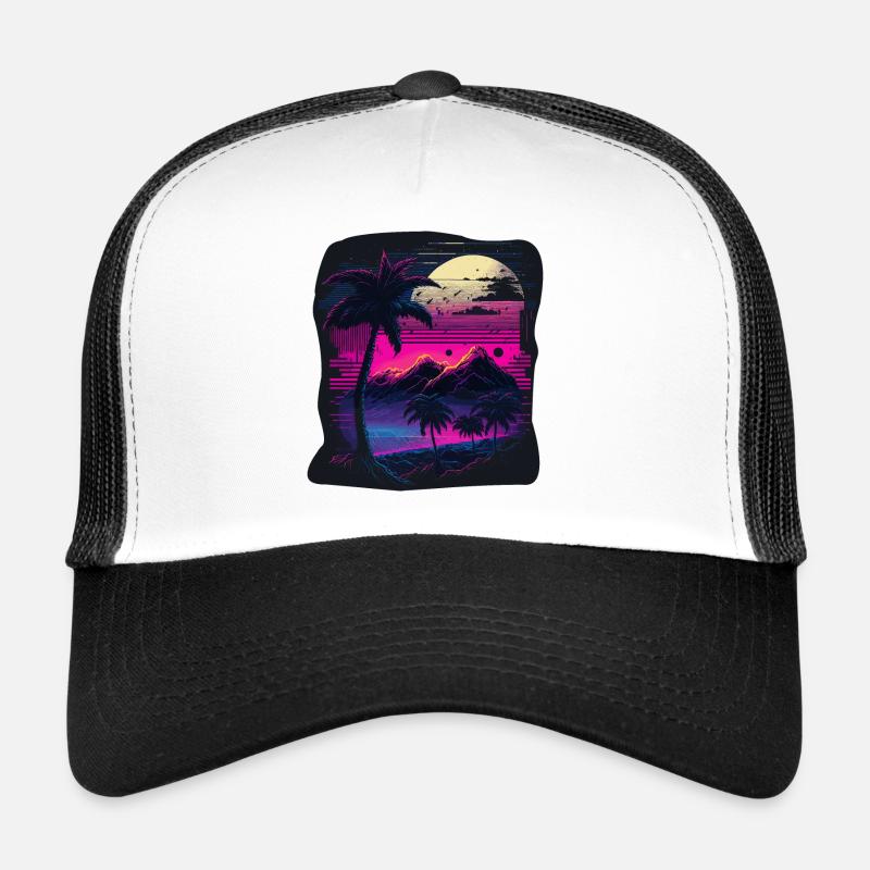 Lever du soleil Casquette trucker 