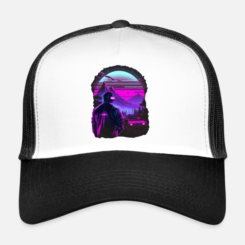 Oeuvre des années 80 Casquette trucker 