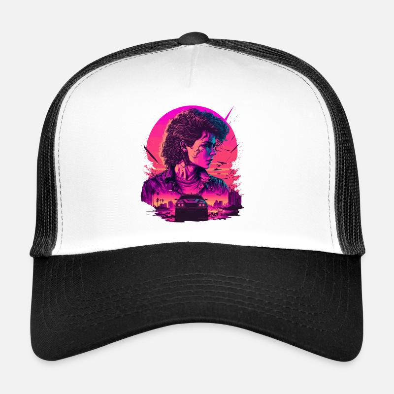 Années 80 Casquette trucker 