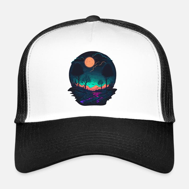 Neon Night Trucker Cap