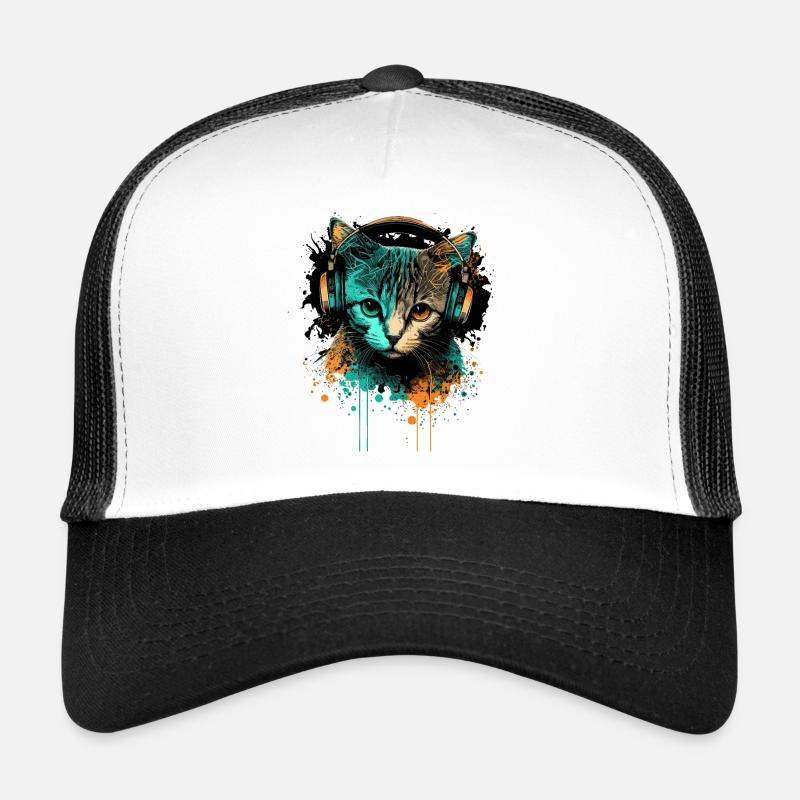 Musik Kätzchen Trucker Cap