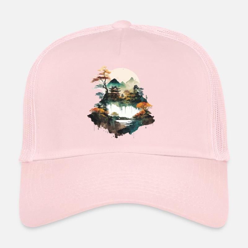 Japanese Nature Trucker Cap