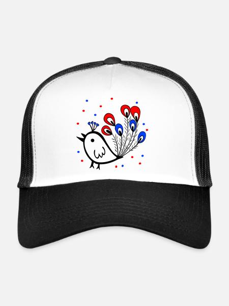 Carnival, Carnival, Sparrow - Trucker Cap - white/black - Front