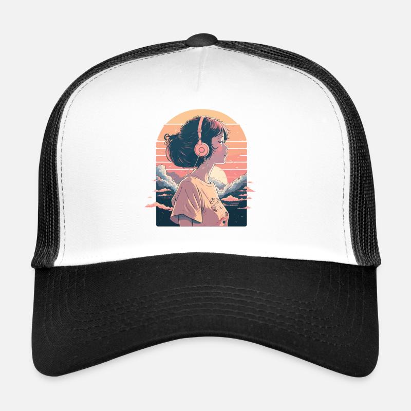 Fille mélomane Casquette trucker 