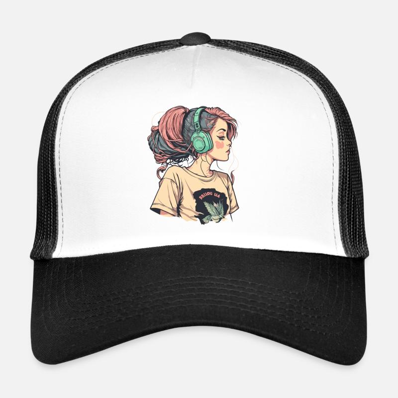 Lofi Beats Trucker Cap
