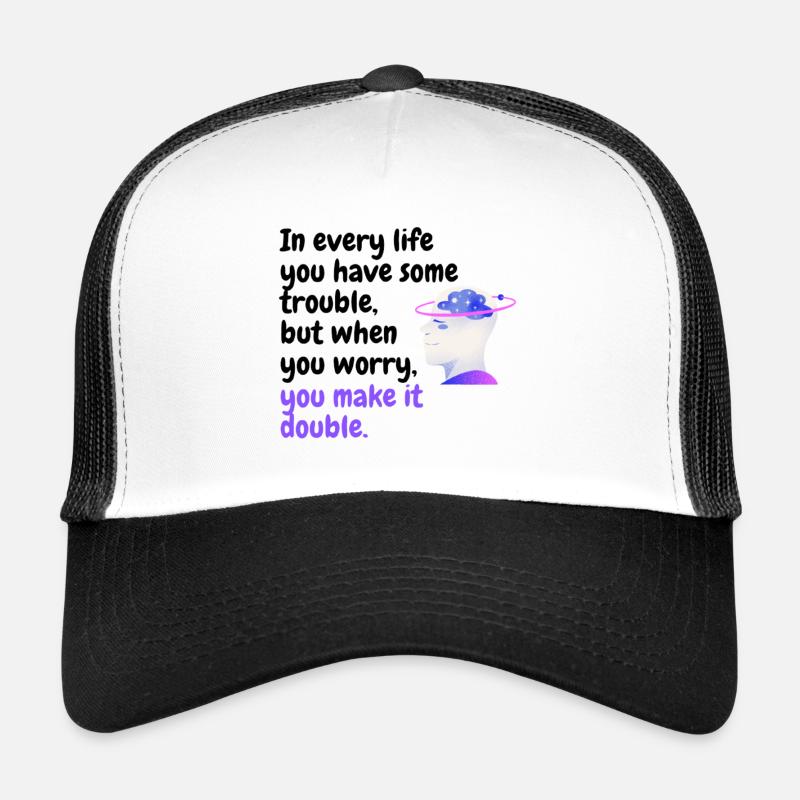 Don't worry be happy Trucker Cap