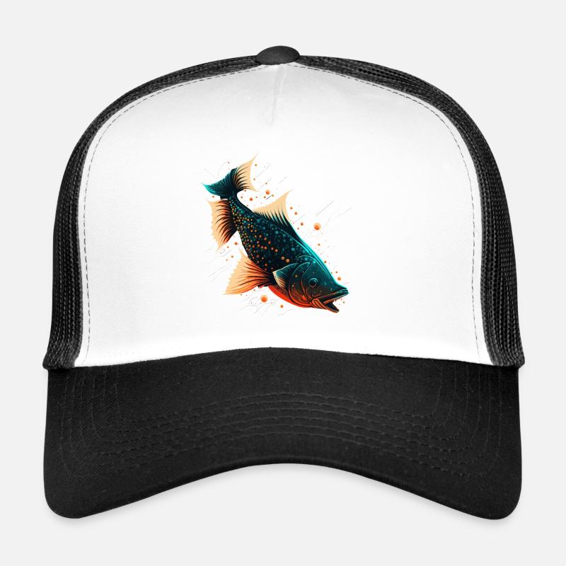 Fisch Liebe Trucker Cap