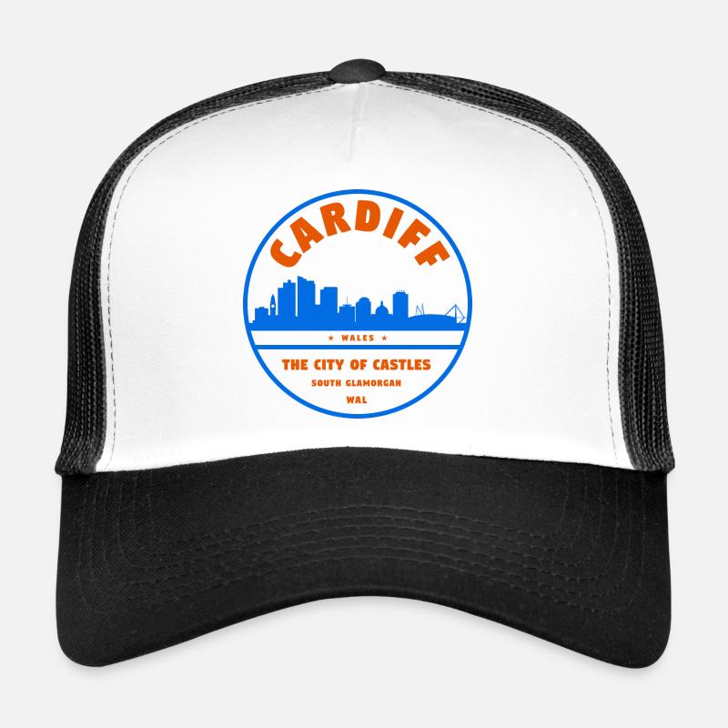 Cardiff Skyline Badge Trucker Cap