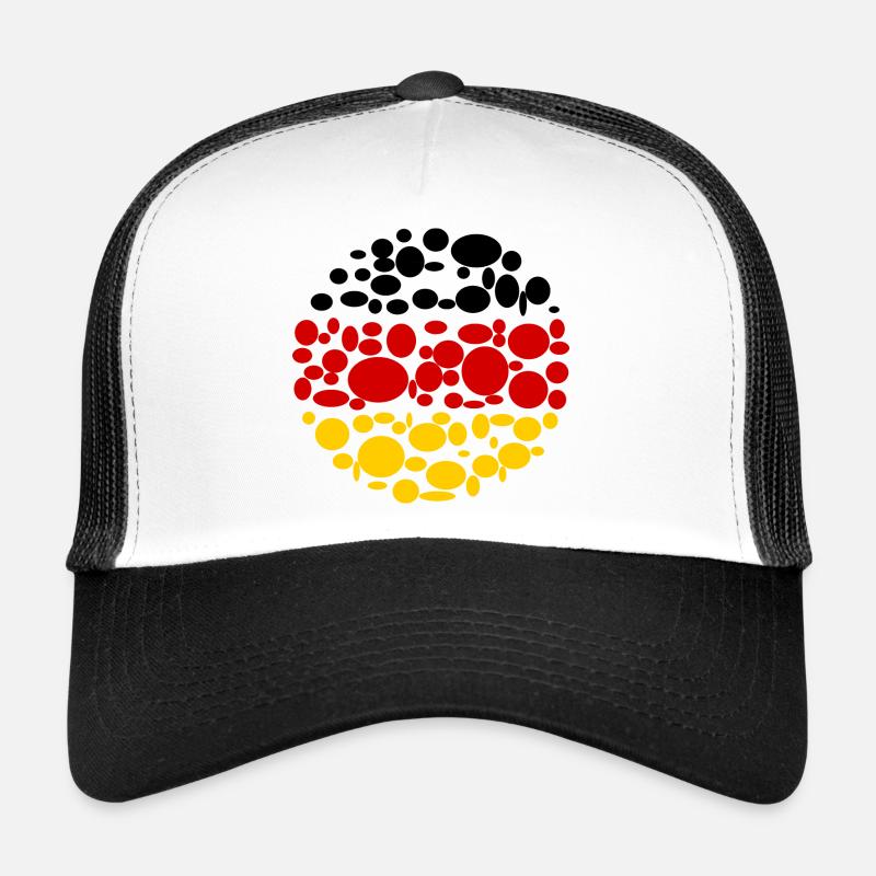 Deutschland - Trucker Cap - white/black