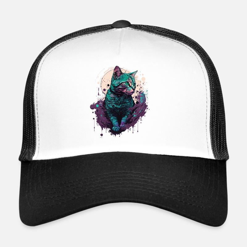Chat coupé Casquette trucker 