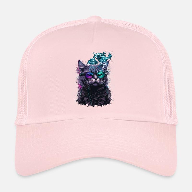 Chat tonnerre Casquette trucker 