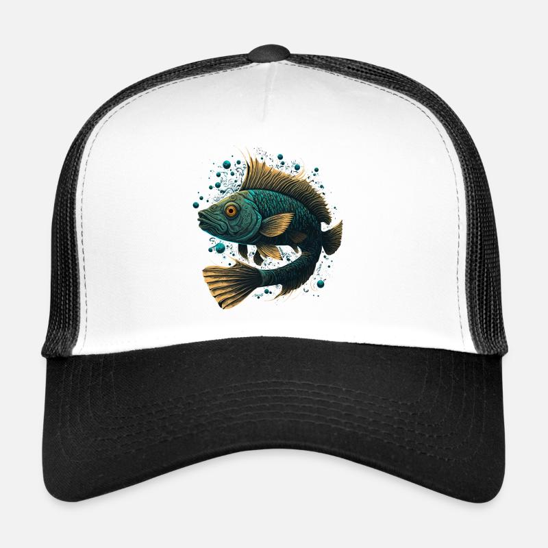 Tiefseefischliebhaber Trucker Cap