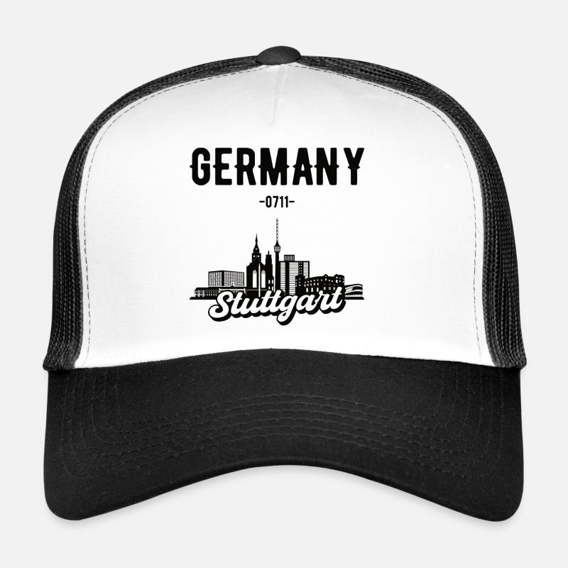 Stuttgart Deutschland Heimat Geschenk Trucker Cap