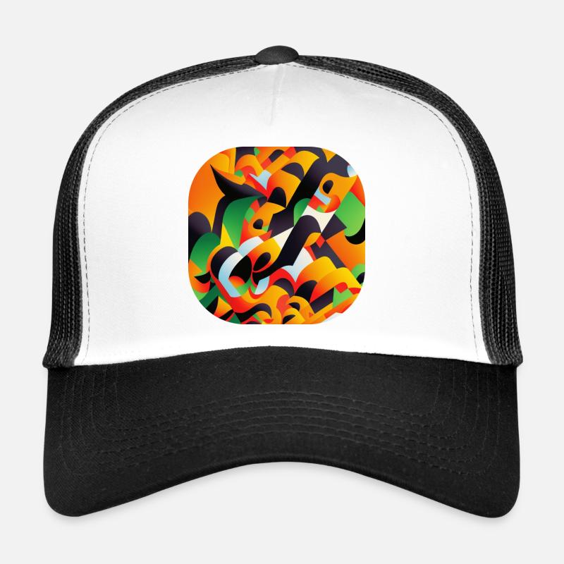 Abstrait Casquette trucker 