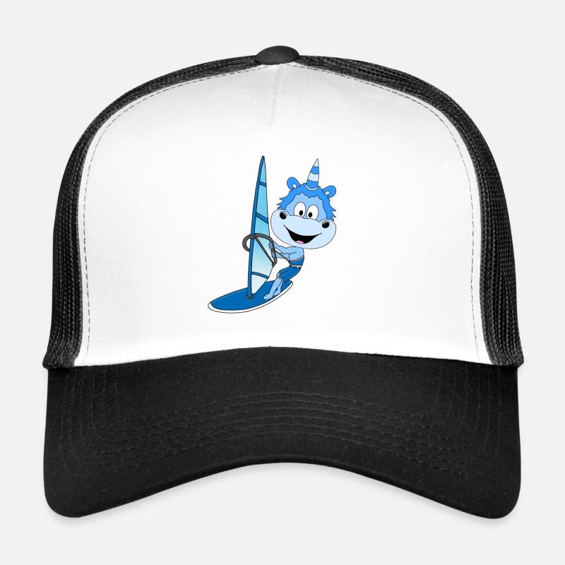 WINDSURFER - EINHORN - SURFEN - WASSERSPORT - FUN Trucker Cap
