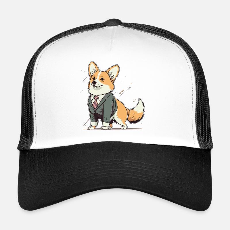 Happy Pet Corgi Casquette trucker 