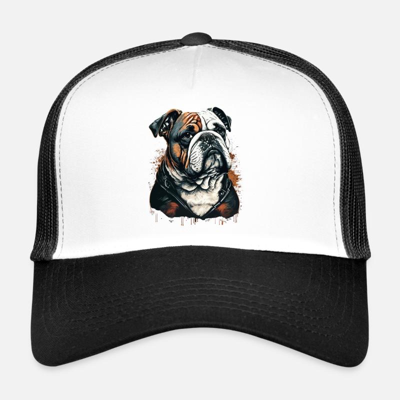 Chubby Face Bulldog Trucker Cap