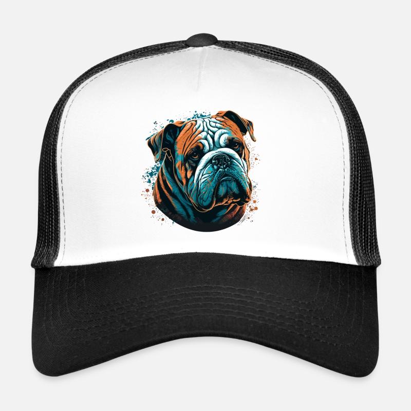 Bouledogue timide Casquette trucker 