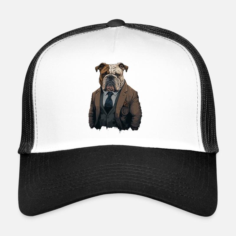 Brave bouledogue Casquette trucker 