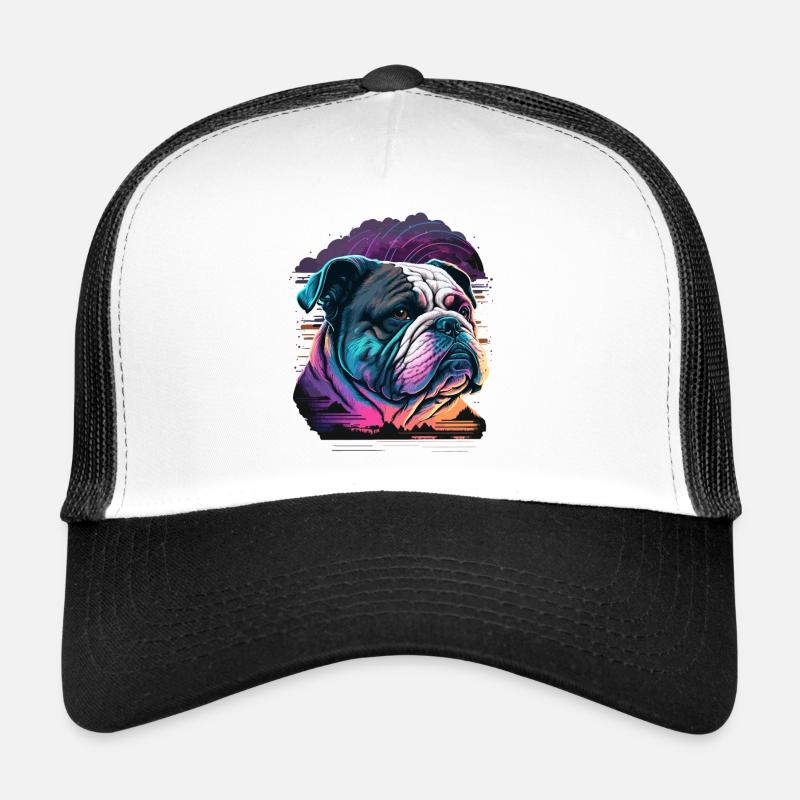 Denkende Bulldogge Trucker Cap