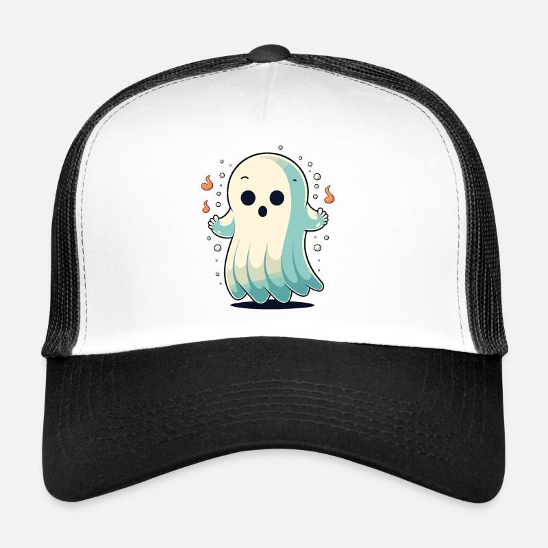 Floating Ghost Trucker Cap