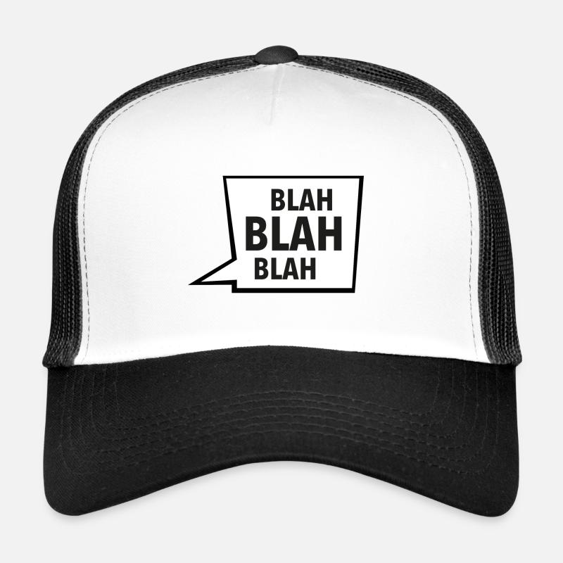 Blah Blah Blah Trucker Cap