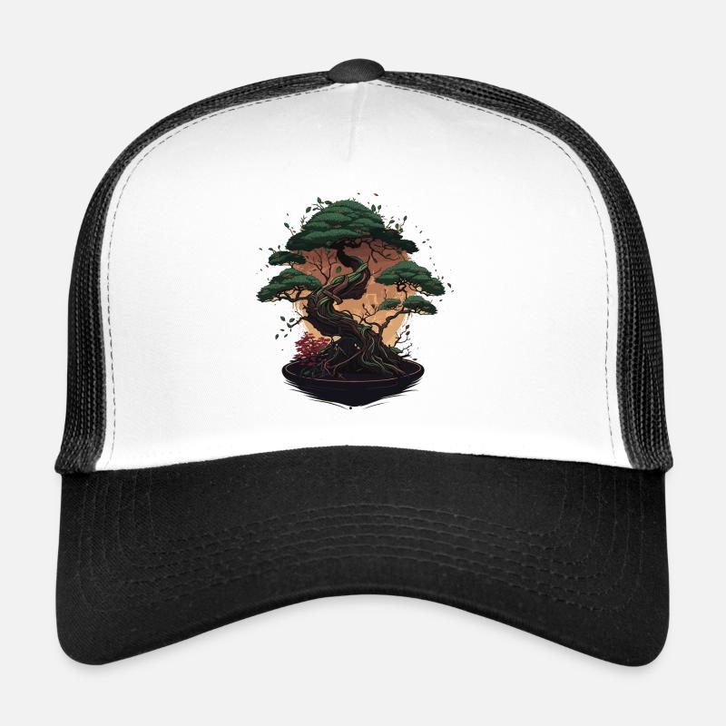 Winziger Bonsai-Baum Trucker Cap