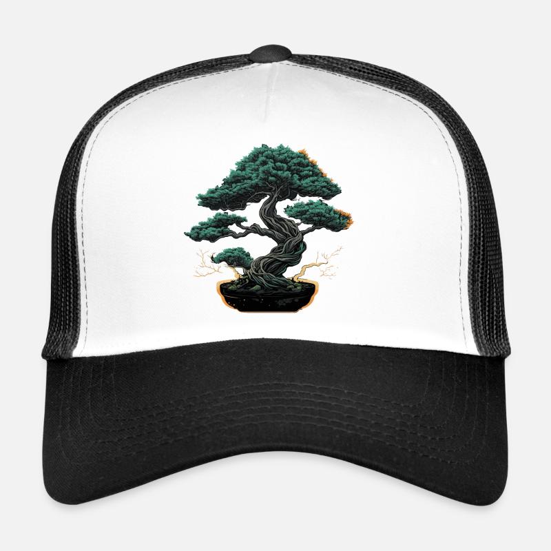 Polished Bonsai Tree Trucker Cap