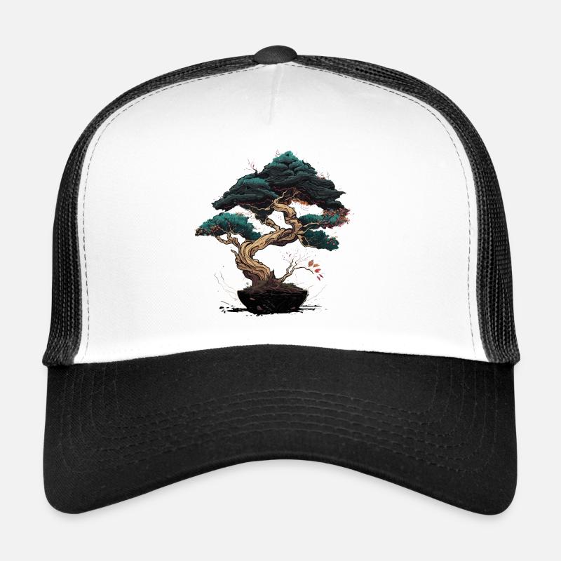Bonsaï de forme irrégulière Casquette trucker 