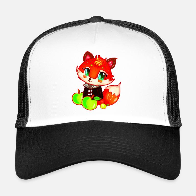 Applefox - Trucker Cap - Weiß/Schwarz