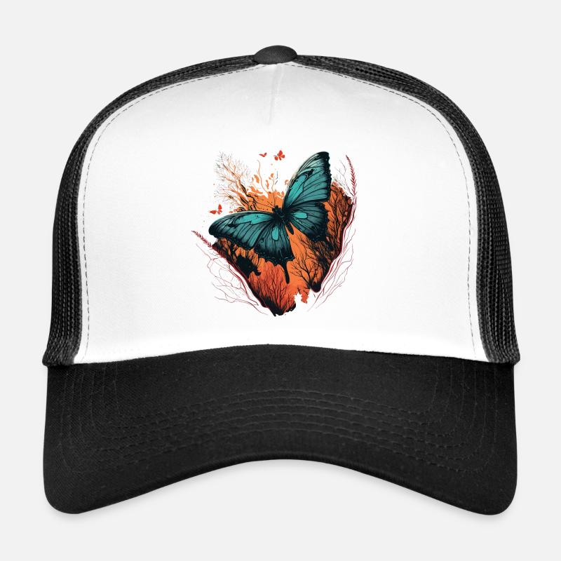 Flinker Schmetterling Trucker Cap