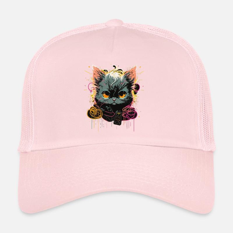 Brave Cat électrique Casquette trucker 