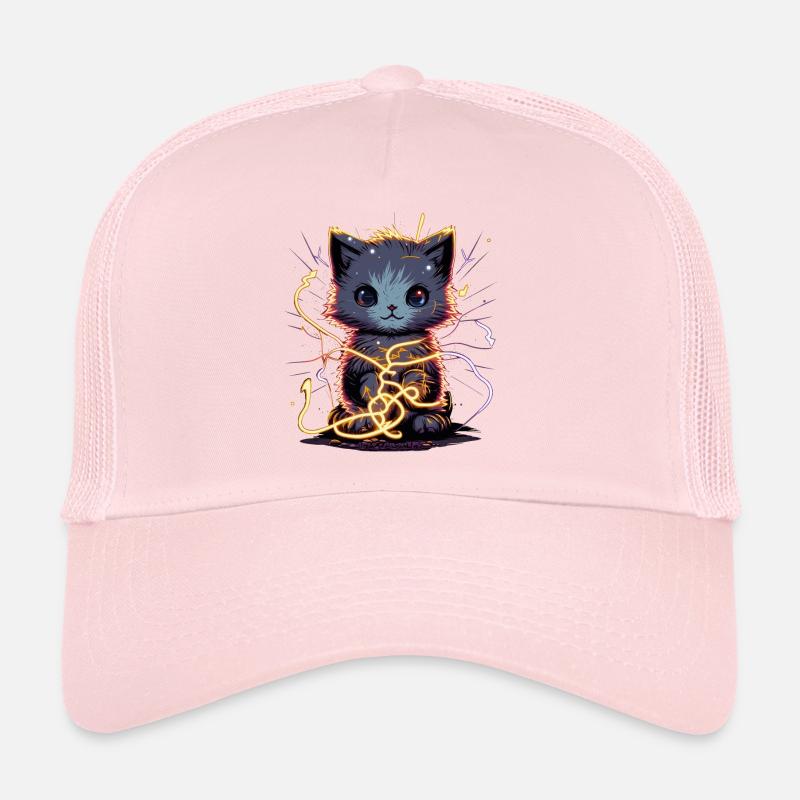 Chat choquant adorable Casquette trucker 