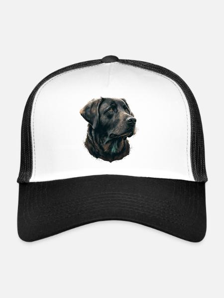 Good Labrador Retriever - Trucker Cap - white/black