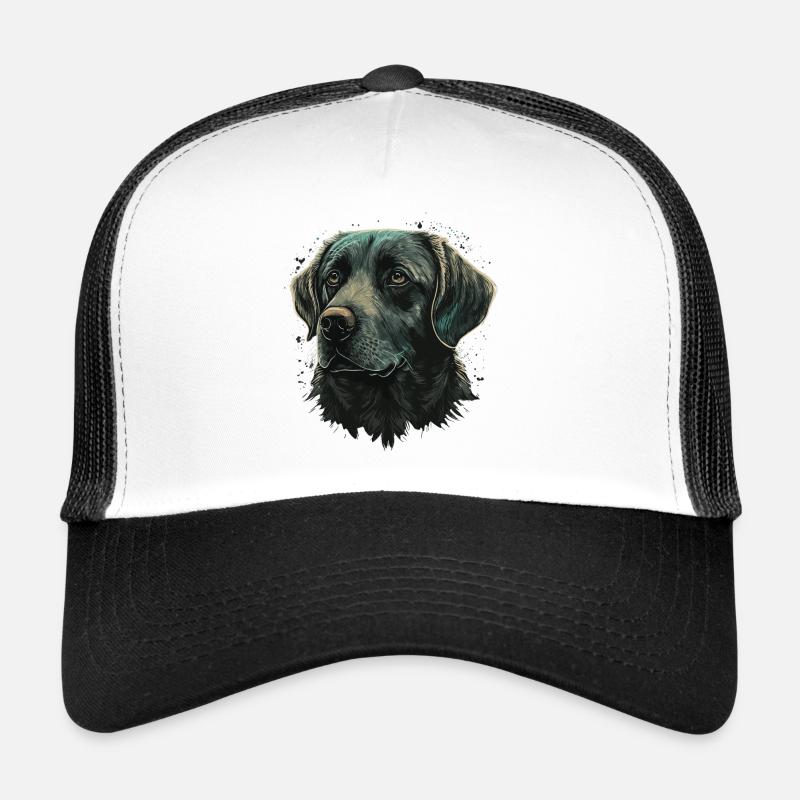Couleur claire Labrador Retriever Casquette trucker 