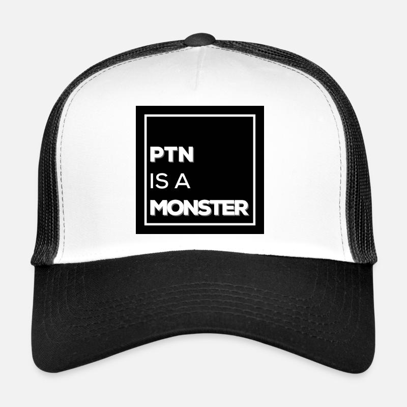PTN is a Monster LWBB 4 Trucker Cap