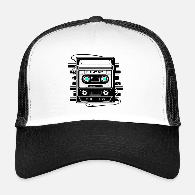 Play this 90 s MBP - Trucker Cap - white/black