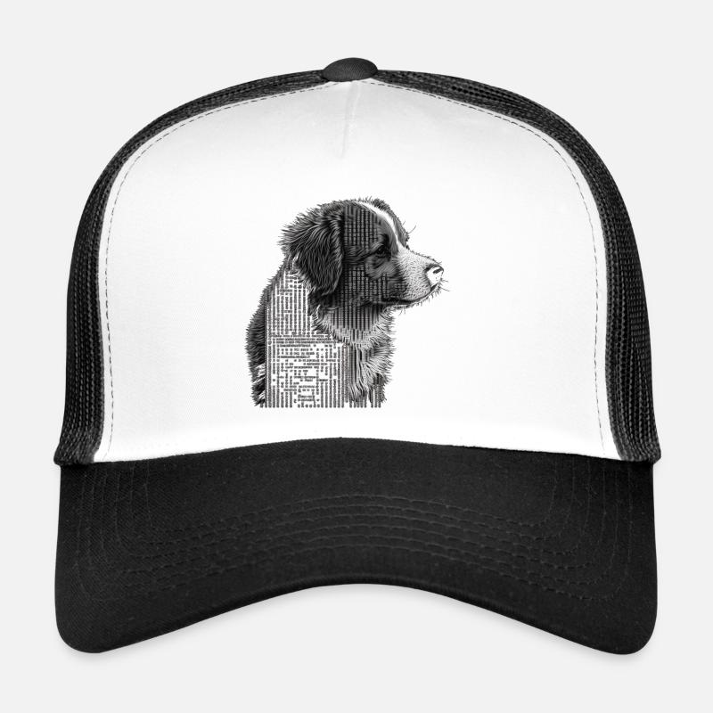 ASCII Chien Casquette trucker 