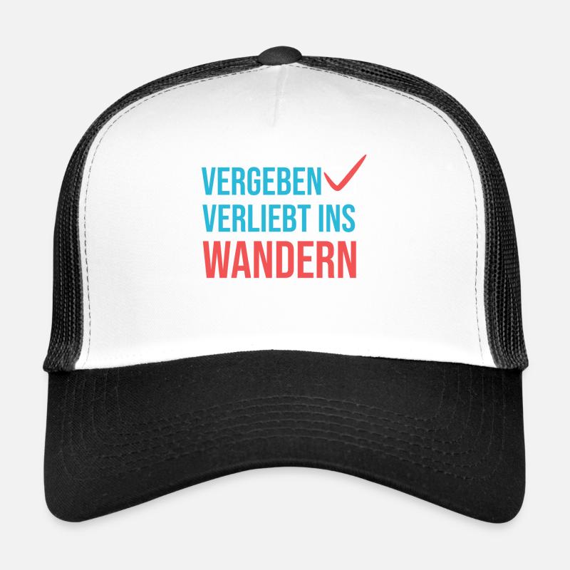 Wandern Klettern Statement Bergwanderung Wanderer Trucker Cap