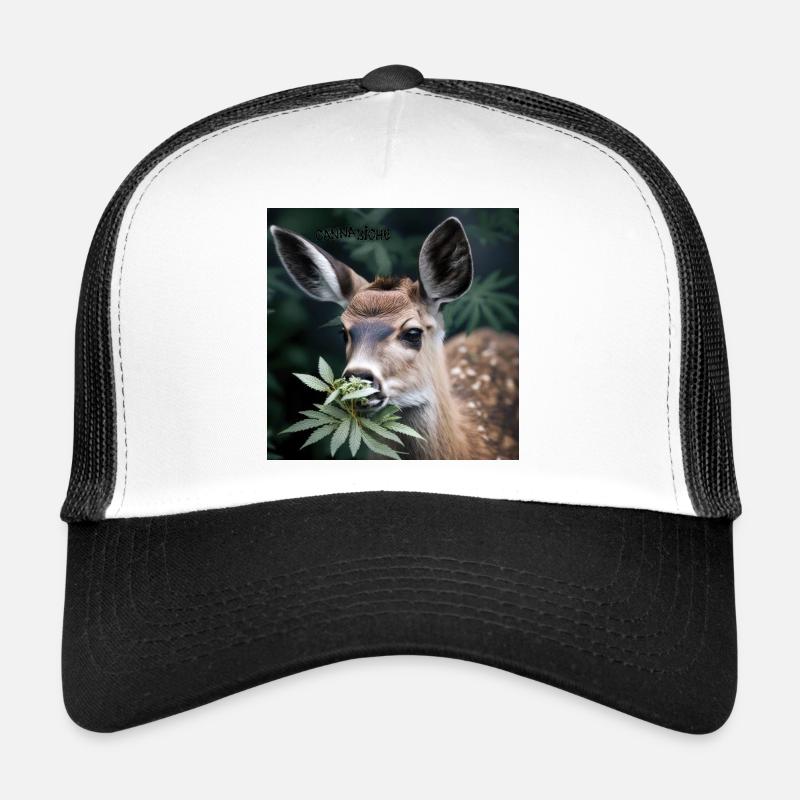Cannabiche 07 avec typo Casquette trucker 