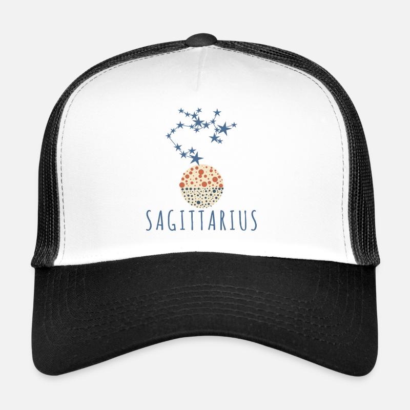 La constellation du Sagittaire Casquette trucker 